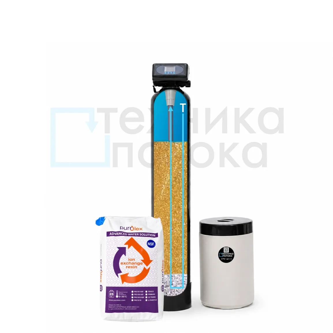 Умягчитель RUNXIN VALVE FT S107-0844 RX65