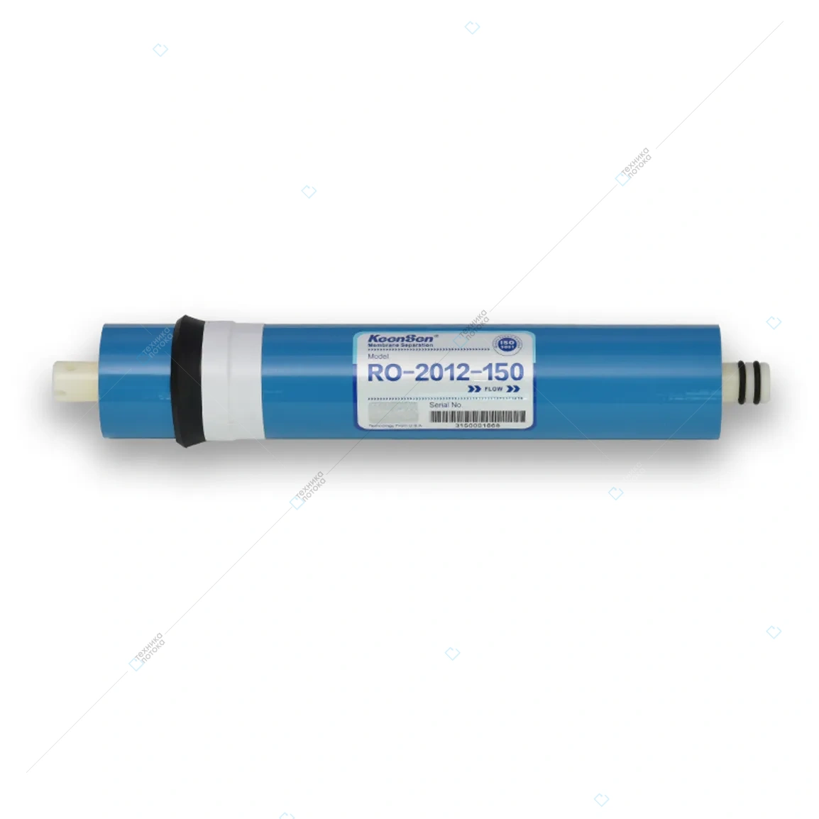Оригинальная мембрана KeenSen RO-2012-150 — высокая производительность, экономичный расход воды и стабильное качество очистки для современных систем обратного осмоса.