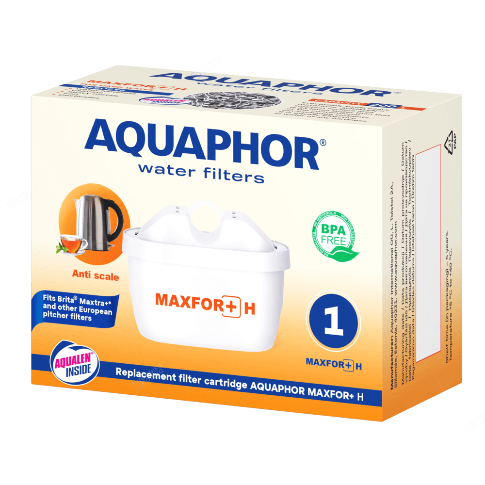 Сменный фильтр AQUAPHOR MAXFOR+ H для кувшинов. Доставка по Приднестровью.